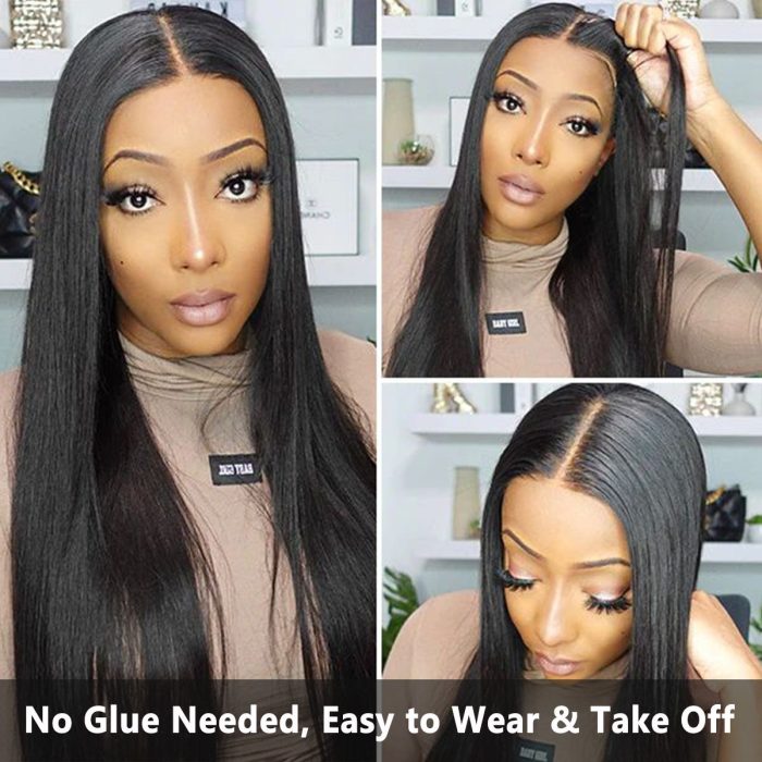 Pre-Bleached Knots Pre-Cut Lace Wigs