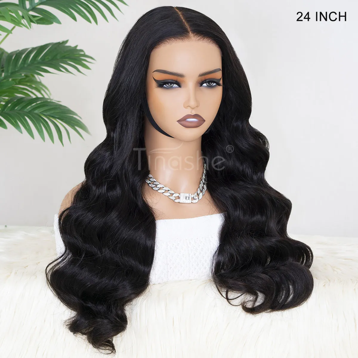 Pre-Cut 6×5 Lace Glueless Wig Body Wave Invisible Knots Natural Hairline