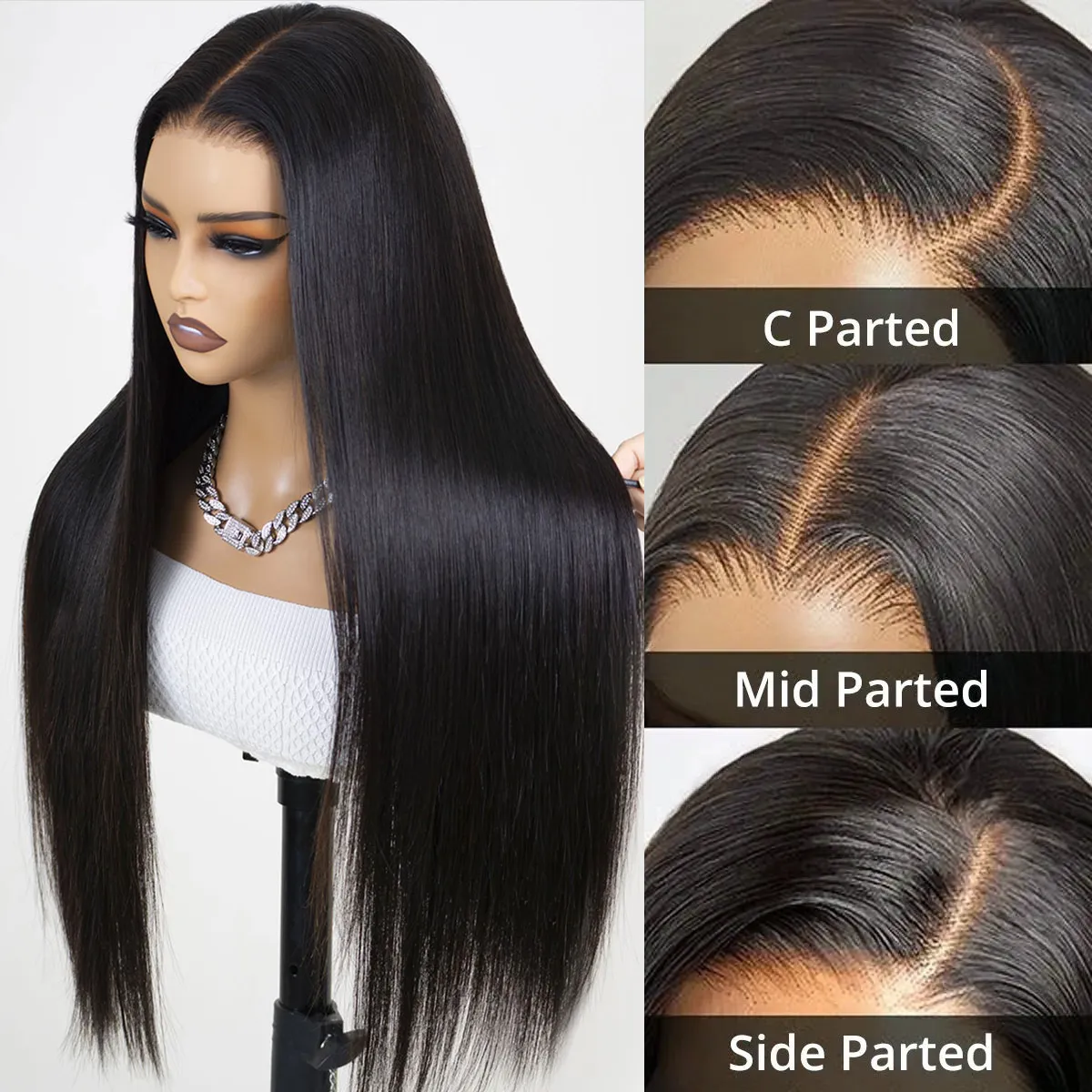 Pre-Bleached Knots Pre-Cut Lace Wigs