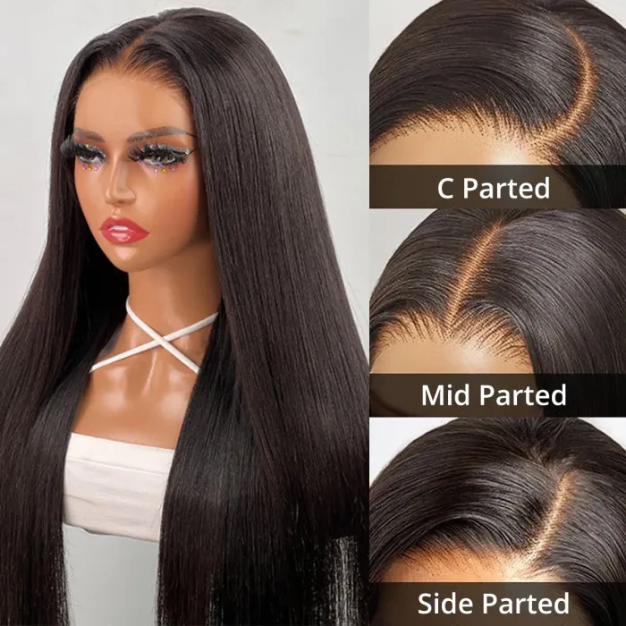 Ready To Go Glueless 5×6 Lace Closure Straight Wig