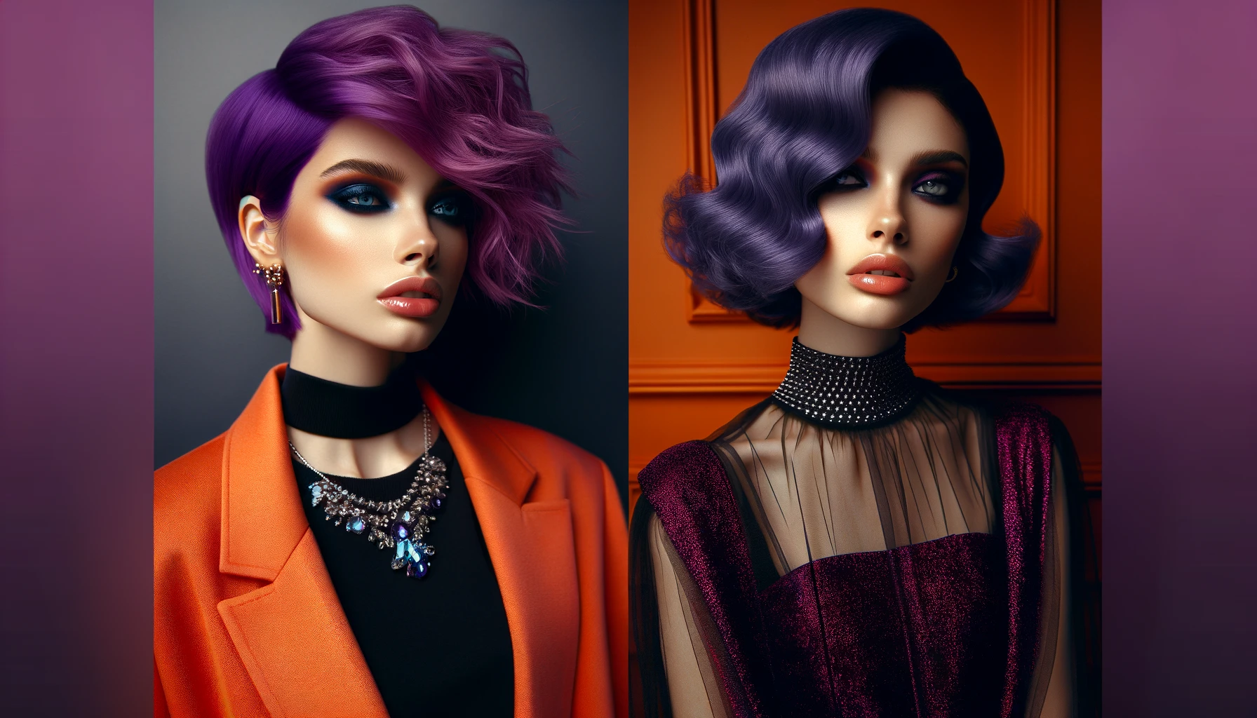 How to Choose a Purple Wig