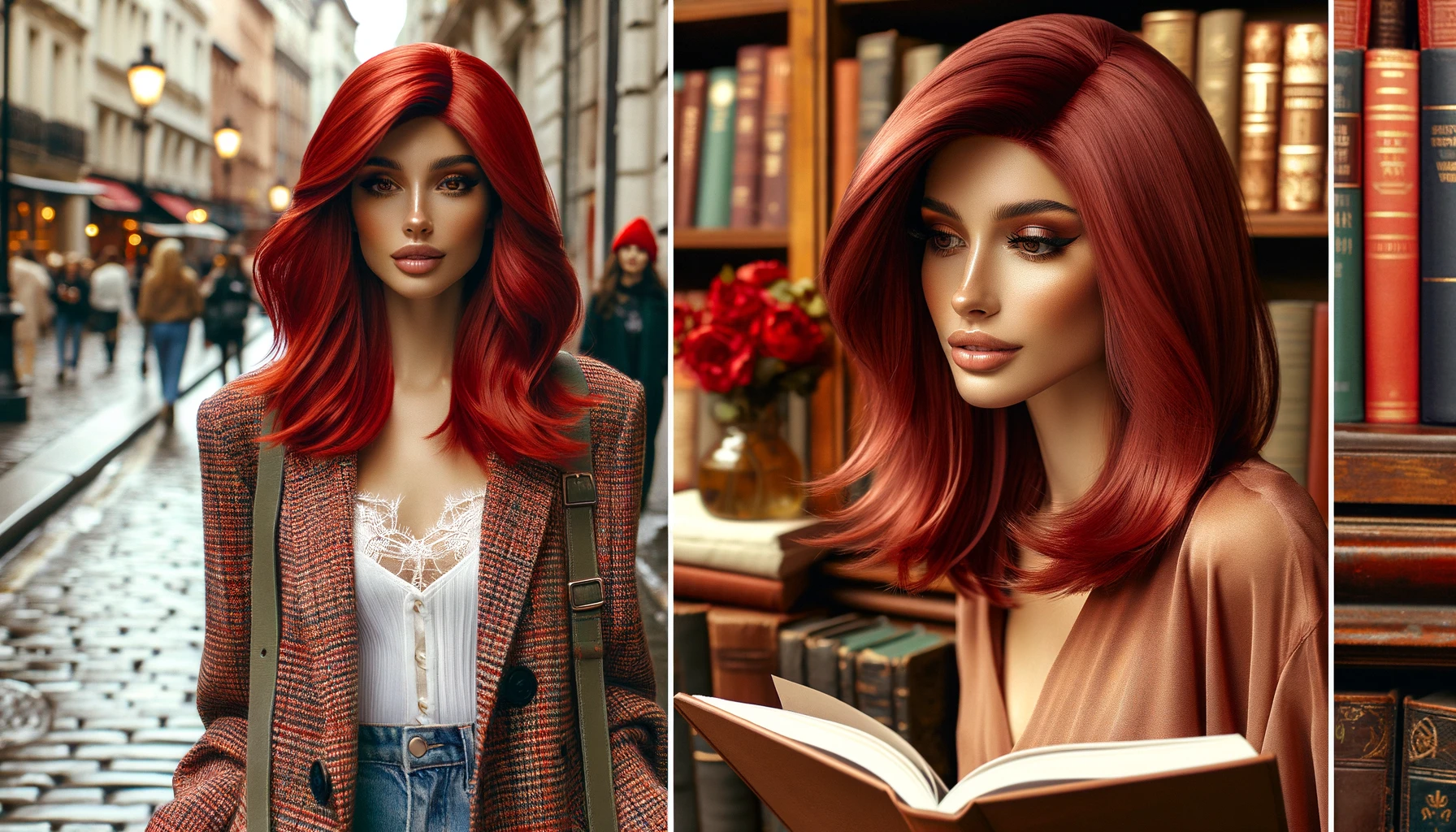 Red Human Hair Wigs: A Bold Fashion Statement for Women