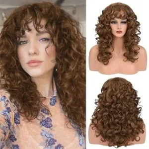 Considerations for Choosing Curly Wigs with Bangs