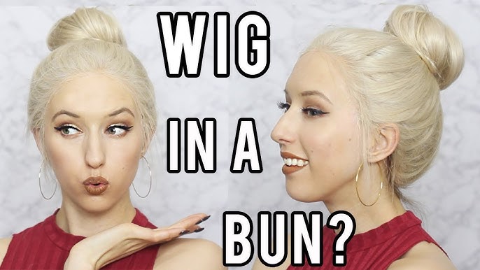 Tie a Wig into a Bun