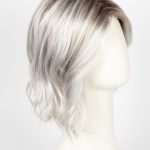 SILVER-BLONDE-ROOTED