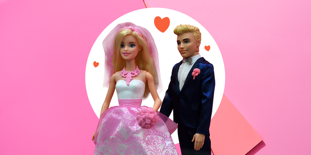 Barbie and Ken dolls