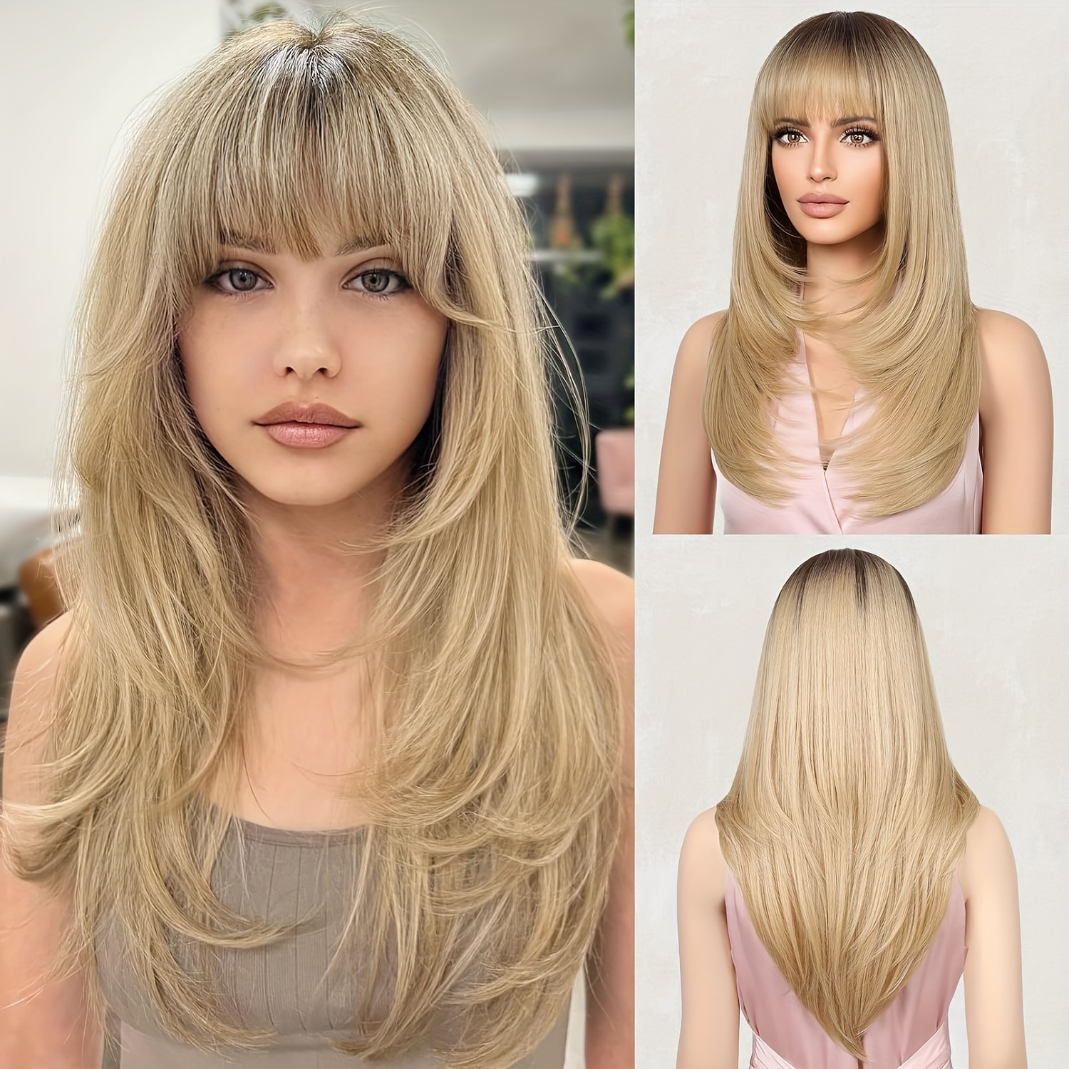 Best Clothing Styles to Pair with Blonde Wig Bangs