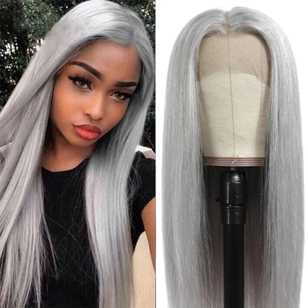 Benefits of Grey Lace Front Wigs