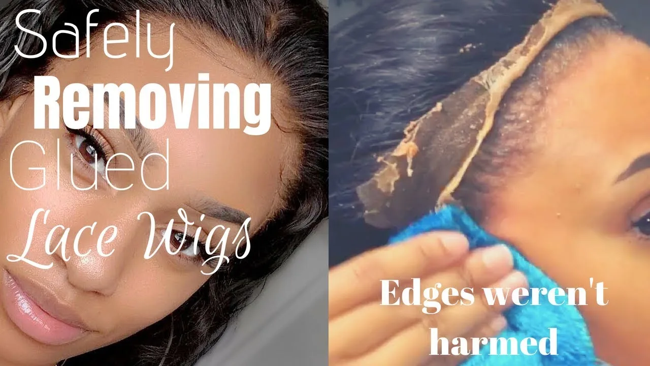 How to Remove Glued Lace Front Wigs