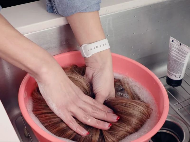 How to Wash a Synthetic Wig Without Damaging It