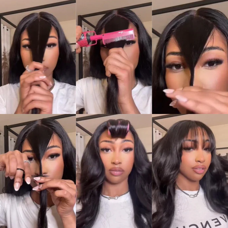 How to Trim Bangs on a Wig for a Natural Look