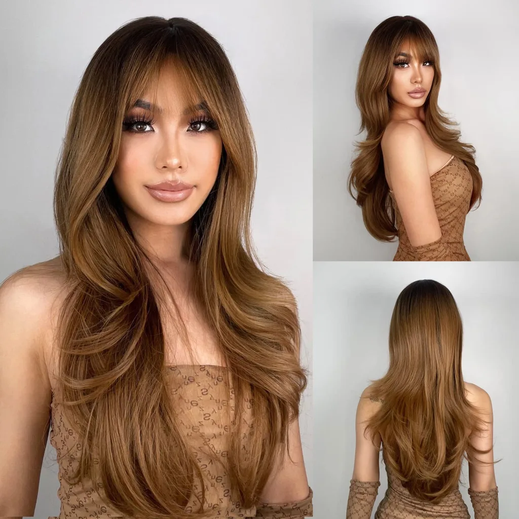 Brown Hair Wigs for Black Women