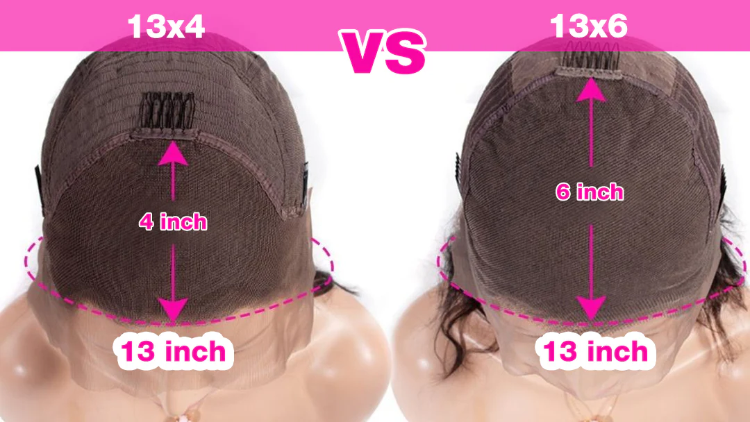 Comparing 13x6 and 13x4 Lace Front Wigs