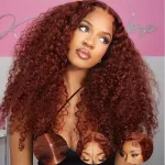 33B Curly 7X5 Bye Bye Knot Wig 18 Inch