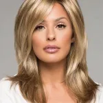 ombre blonde wavy