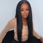 Bye Bye Knots 7X5 Yaki Straight Wig 20 Inch