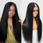 Yaki Straight V Part Wig 24 Inch