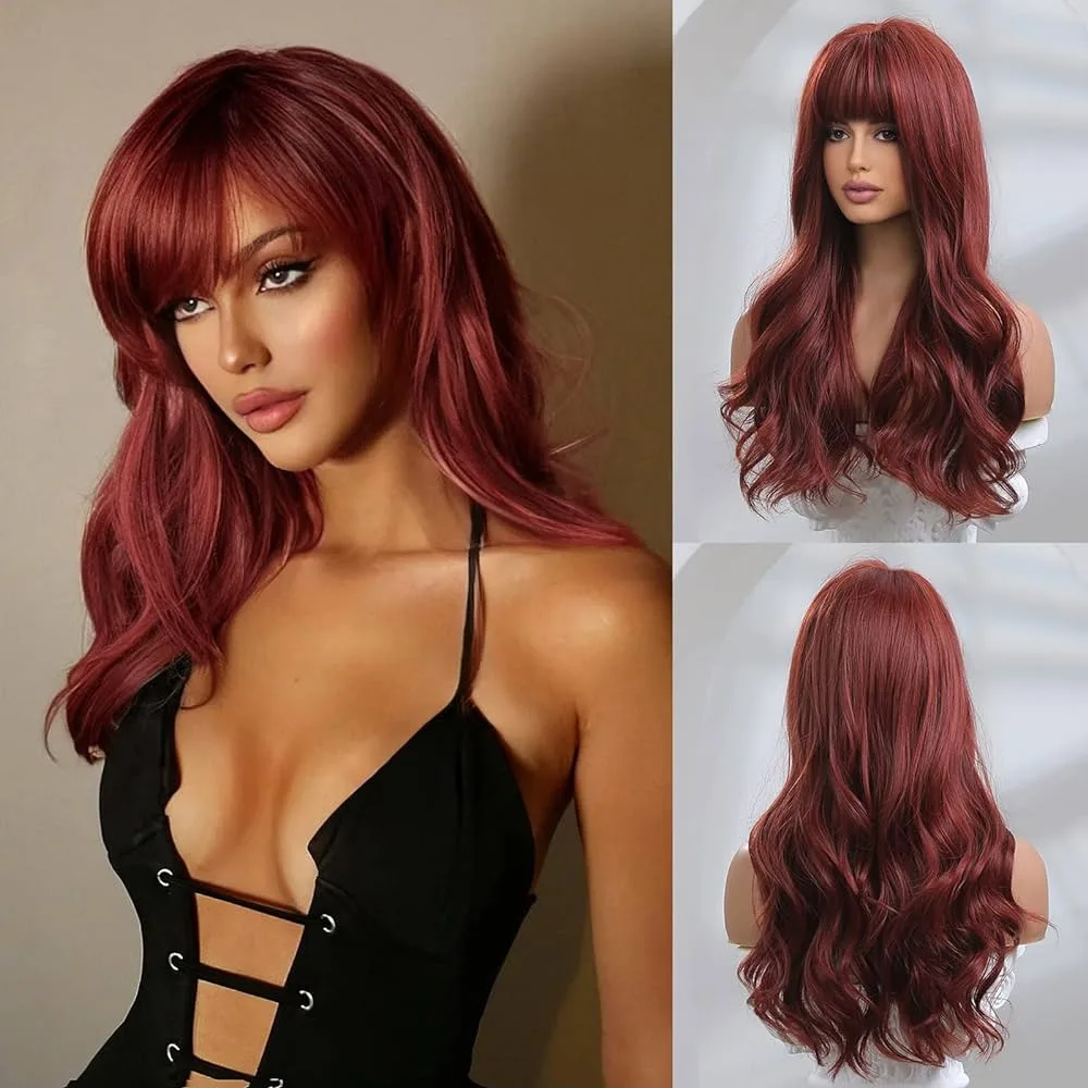 Styling Tips for Dark Red Wigs