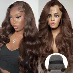 32 Inch 13x4 Brown Lace Front Wig