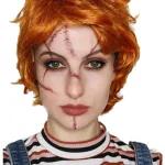 Evil Killer Orange Wig