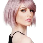 Pink Ombre Short Bob Wig