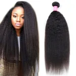 24 Inch kinky straight bundles