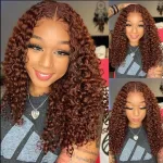 Curly #33B Glueless Wear and Go Wig 18 Inch