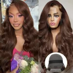 24 Inch 13x4 Brown Lace Front Wig