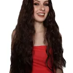 Moana Long Brown Wavy Wig