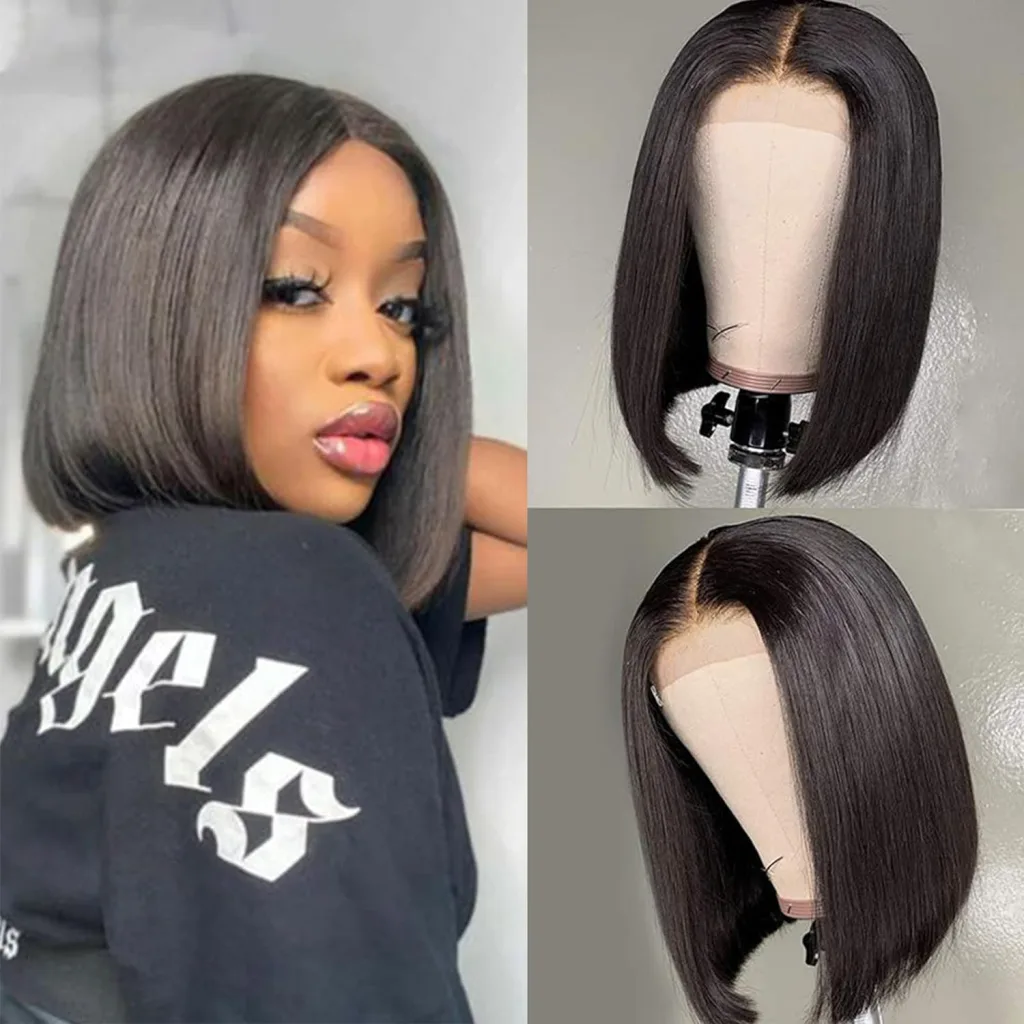 8-Inch Short Bob Wigs