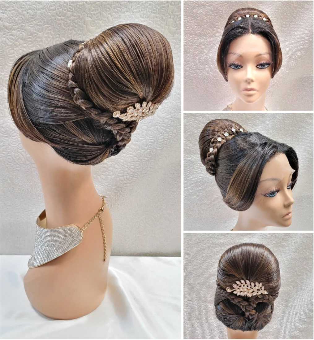 How to Style a Wig into a Updo