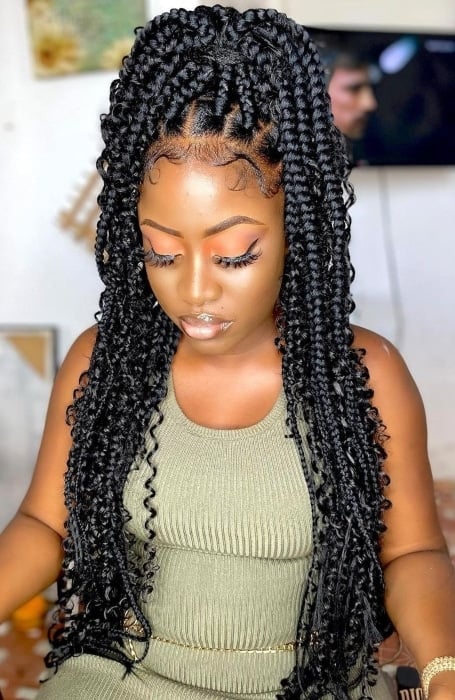 Goddess Braids Style