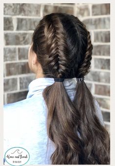 Trendy Braided Half-Updo