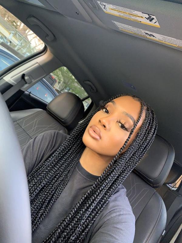 Long box braids