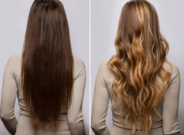 Comparing Curly and Straight Hair Extensions