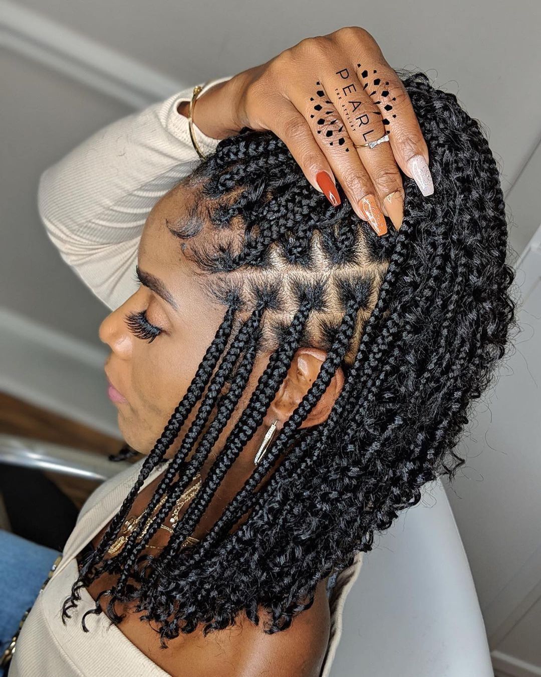 2 Braids Style