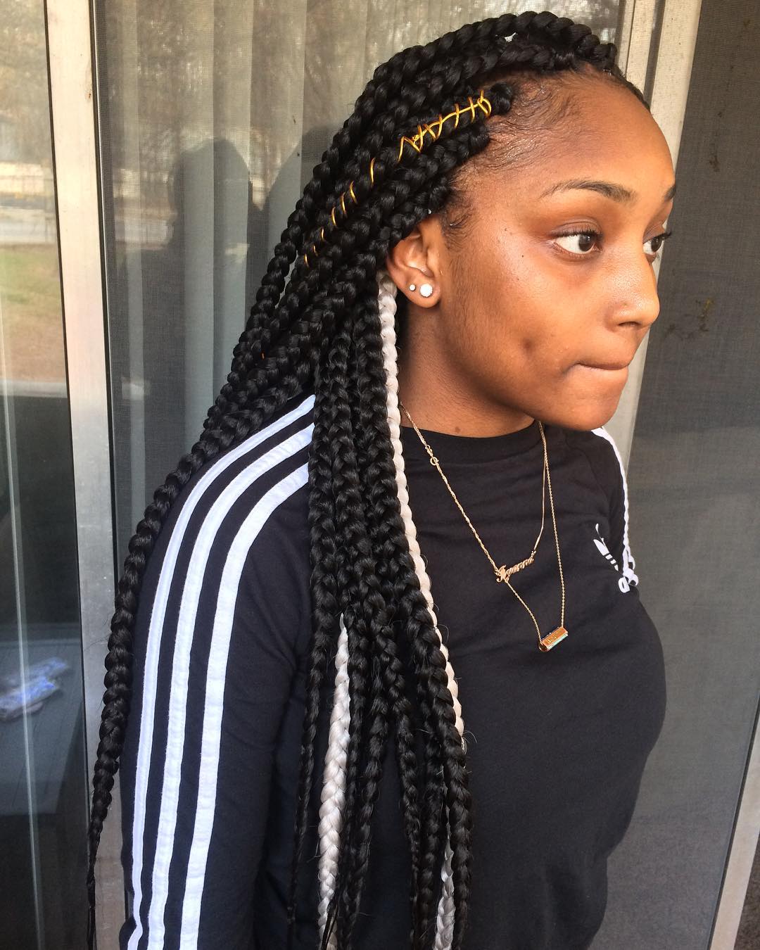 Bold Box Braids