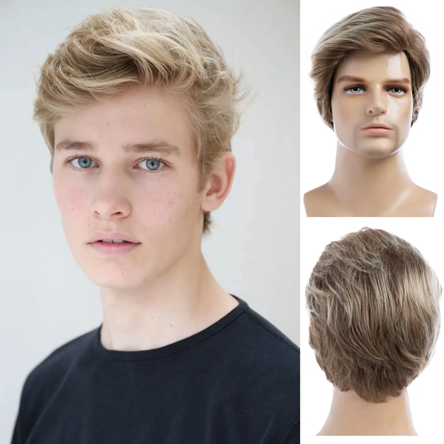 Benefits of Wearing Blonde Male Wigs