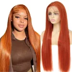 20 Inch Ginger Orange Straight