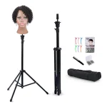 Black wig stand