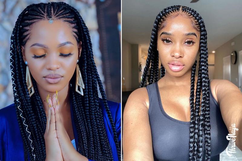 Stunning tribal braids