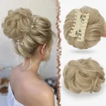 Claw Clip Bun (Pack of 1) Pale Ash Blonde