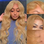 27# honey blonde wig