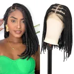 Black-14 lnch 13x8 HD Lace Box Braids-14 lnch