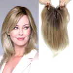 12 Inch Ombre blonde with light tail（3 color tone)