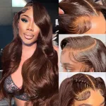 Chocolate Brown Lace Front Wig