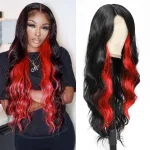 28 Inch Natural Color&Red