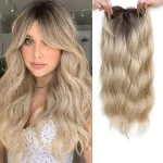 20 Inch Ombre Blonde with Dark Root