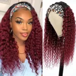 1B99J Headband Wig Deep Wave