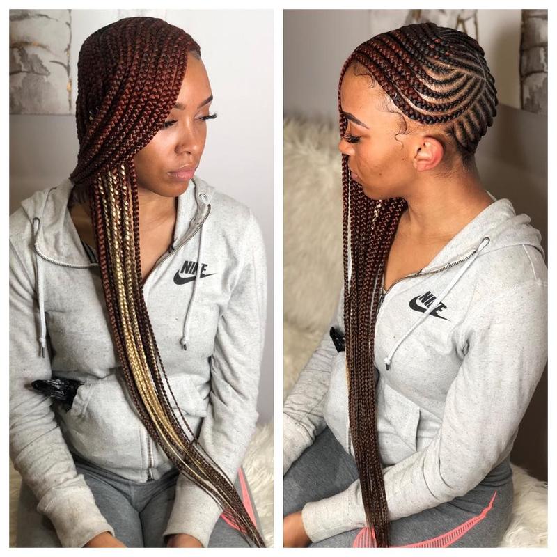 Stunning Lemonade Braids